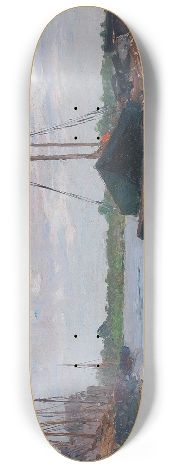 Alfred Zoff - Chioggia 8.25 inch art skate deck