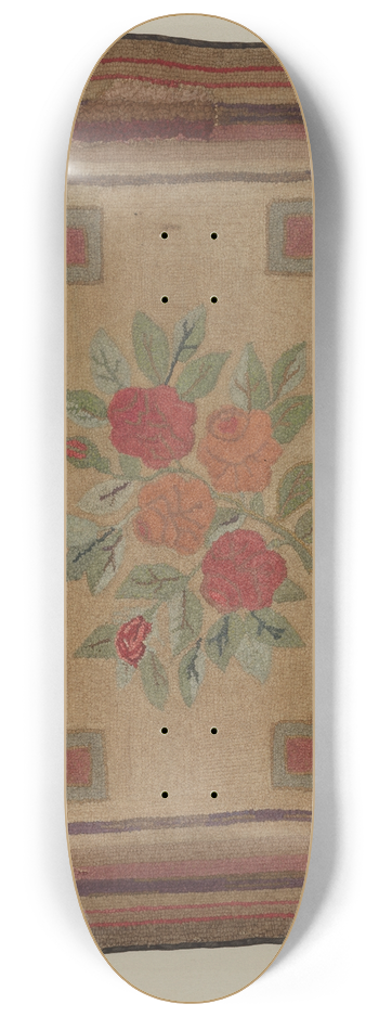 Alice Cosgrove - Hooked Rug 8.25 inch art skate deck