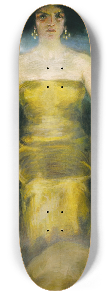 Alice Pike Barney - Babylon 8.25 inch art skate deck