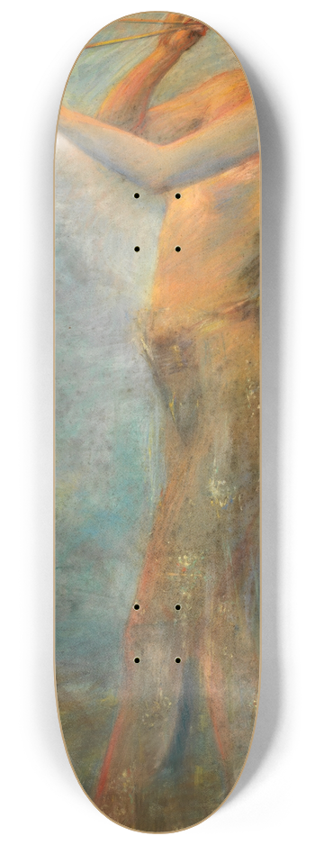 Alice Pike Barney - Pagan Dancer 8.25 inch art skate deck