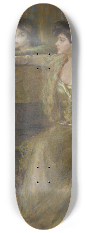 Alice Pike Barney - Reflected Grace 8.25 inch art skate deck