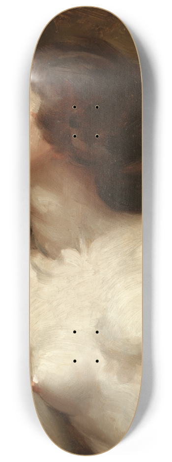 Allan Douglas Davidson - Model posing 8.25 inch art skate deck