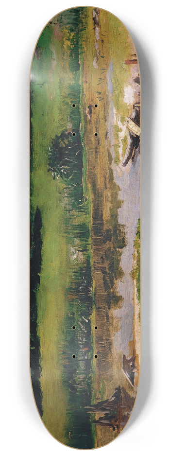 Almeida Jnior - Fluvial Landscape 8.25 inch art skate deck