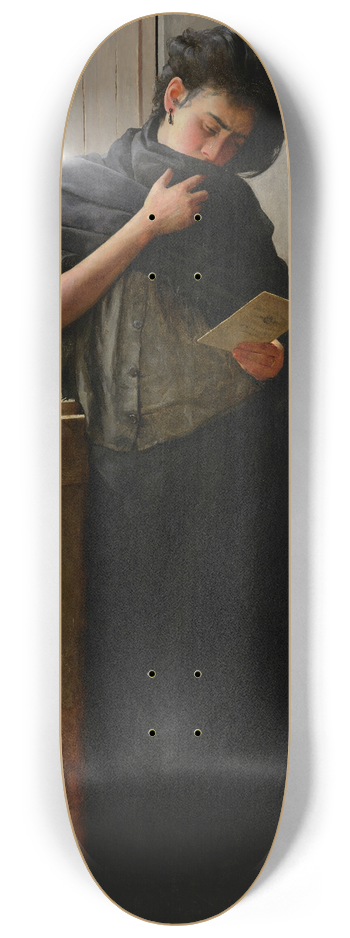 Almeida Jnior - Saudade (Longing) 8.25 inch art skate deck