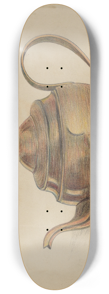 Frank Nelson - Teapot 8.25 inch art skate deck