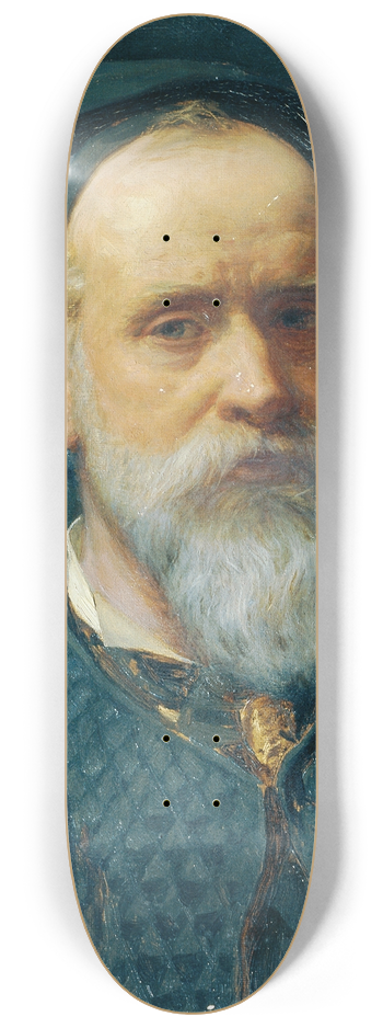 Alois Schnn - Selbstbildnis 8.25 inch art skate deck