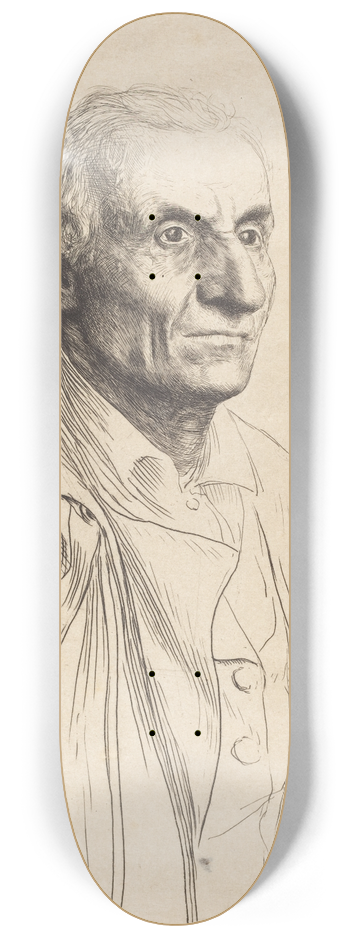 Alphonse Legros - Large Spaniard (Le grand Espagnol) 8.25 inch art skate deck