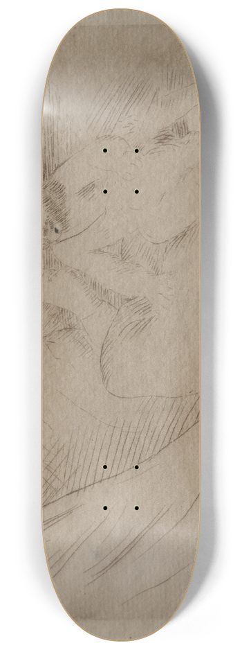 Alphonse Legros - Mab and Cupid 8.25 inch art skate deck