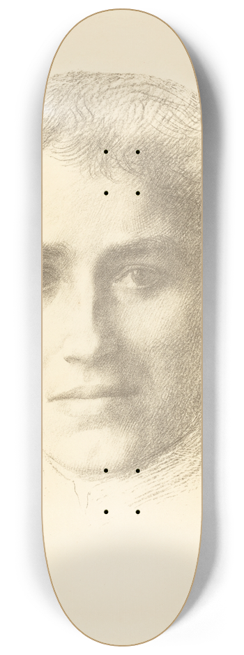 Alphonse Legros - Mlle. Simpson 8.25 inch art skate deck