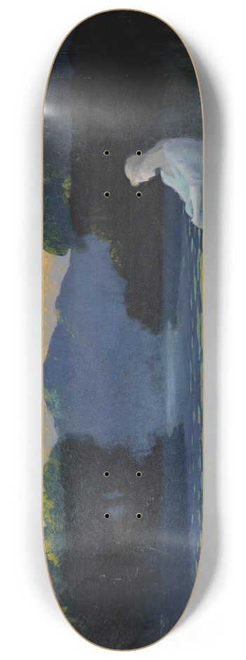 Alphonse Osbert - In The Evenings Tranquility 8.25 inch art skate deck