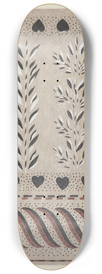 Alvin M. Gully - Wall Decoration 8.25 inch art skate deck