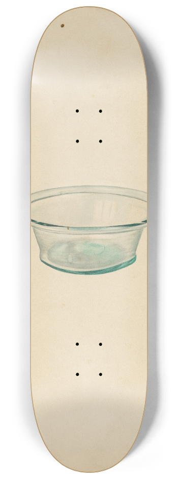 Alvin Shiren - Blown Glass 8.25 inch art skate deck