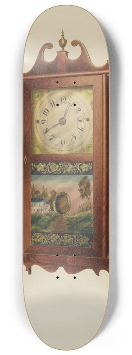 Frank Wenger - Shelf Clock 8.25 inch art skate deck