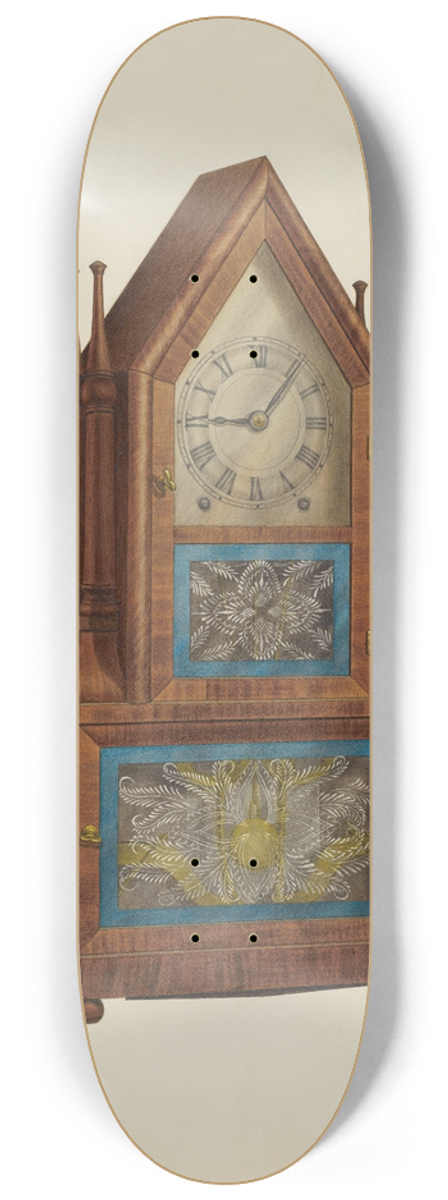 Frank Wenger - Shelf Clock 8.25 inch art skate deck