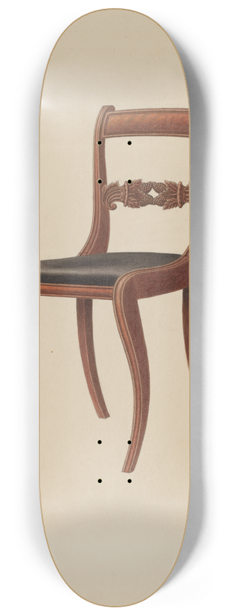 Frank Wenger - Side Chair 8.25 inch art skate deck