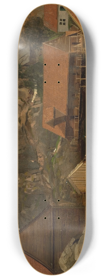 Amaldus Nielsen - Solsvik, Bergen 8.25 inch art skate deck