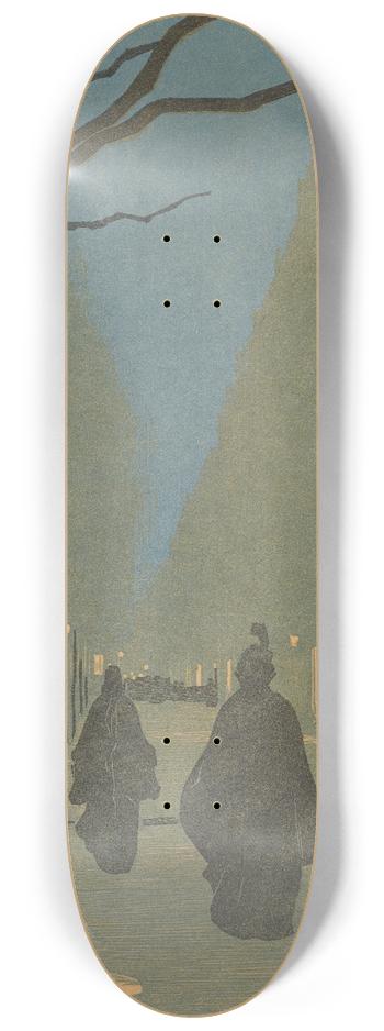 Amde Joyau - Boulevard Malesherbes, le soir 8.25 inch art skate deck