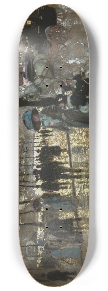 Amde-Julien Marcel-Clment - Bonne Nouvelle Boulevard in Paris 8.25 inch art skate deck