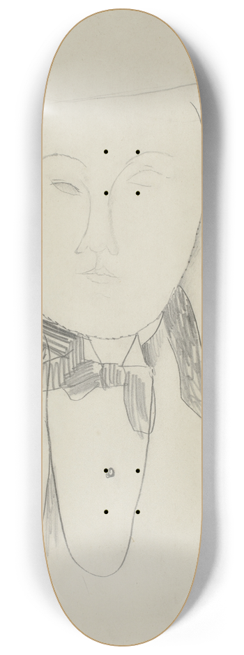 Amedeo Modigliani - Benito 8.25 inch art skate deck