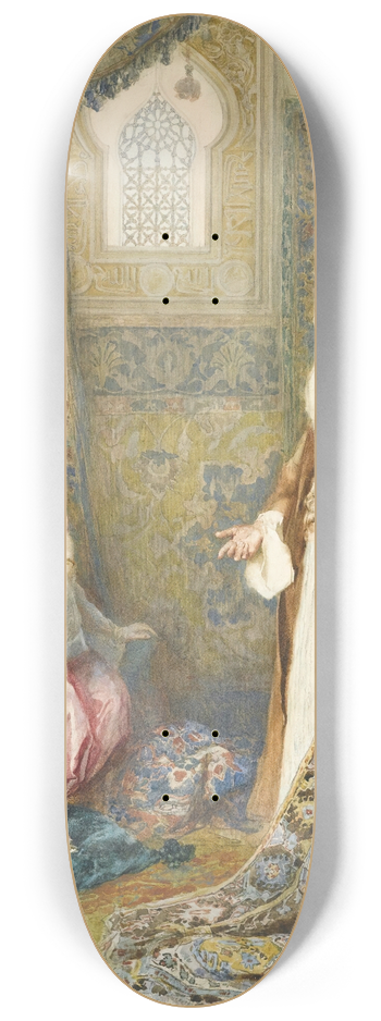 Amedeo Simonetti - The Carpet Seller 8.25 inch art skate deck
