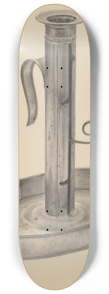 Amelia Tuccio - Candlestick 8.25 inch art skate deck