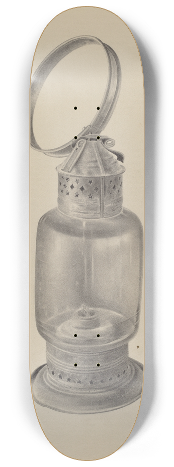 Amelia Tuccio - Hand Lantern 8.25 inch art skate deck