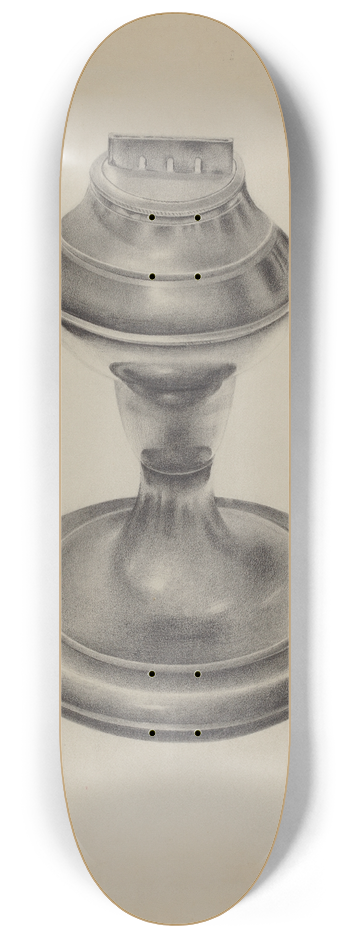 Amelia Tuccio - Lamp 8.25 inch art skate deck