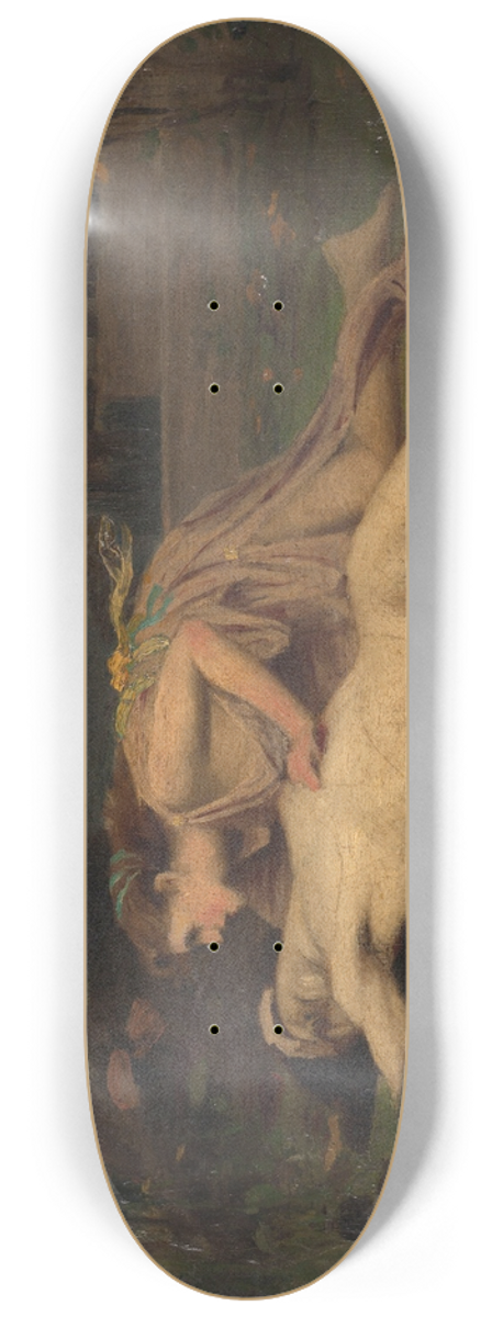 Franois Alfred Delobbe - Pyrame et Thisb 8.25 inch art skate deck