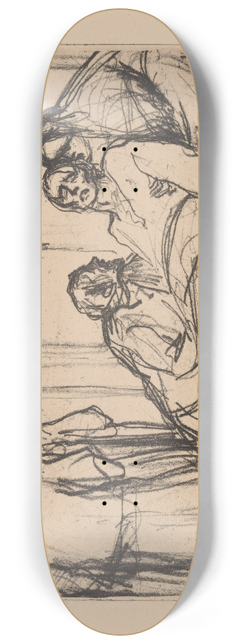 Albert Sterner - The samaritans 8.25 inch art skate deck