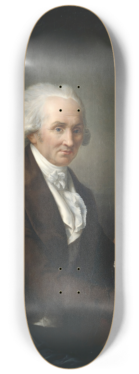 Franois-Andr Vincent - Gentleman in his Study 8.25 inch art skate deck