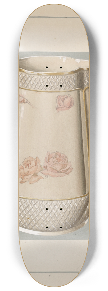 American 20th Century - Pitcher 8.25 inch art skate deck