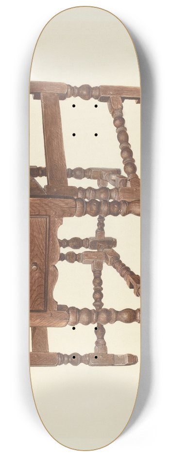 Amos C. Brinton - Gateleg Table 8.25 inch art skate deck