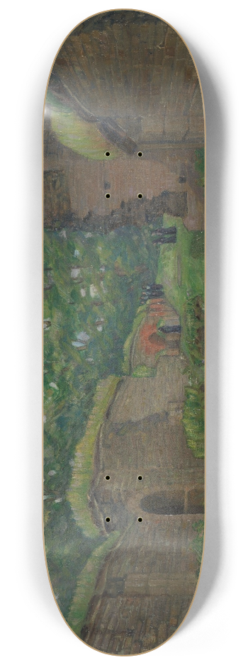 Anders Castus Svarstad - Cloister Ruins at Hovedya 8.25 inch art skate deck