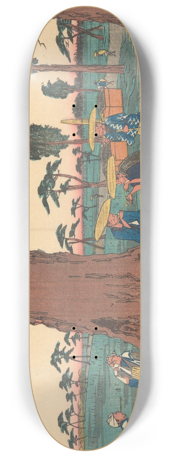 And Hiroshige - Chiriu 8.25 inch art skate deck