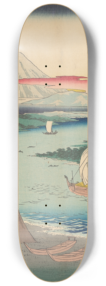 And Hiroshige - Ejiri 8.25 inch art skate deck