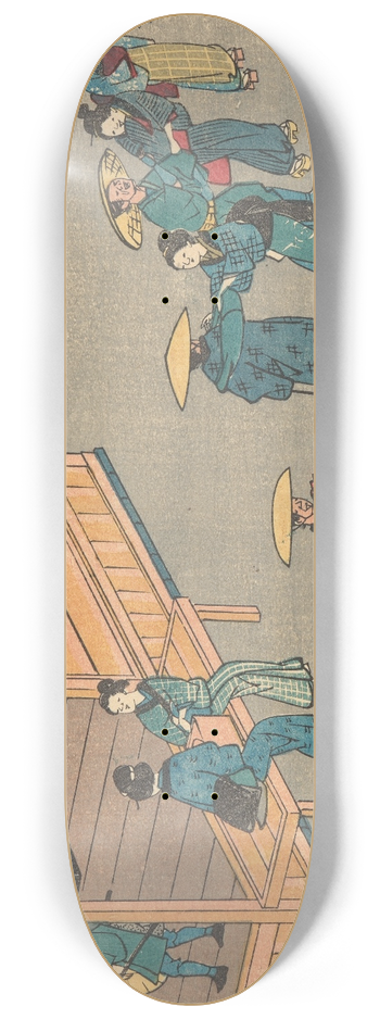 And Hiroshige - Goyu 8.25 inch art skate deck
