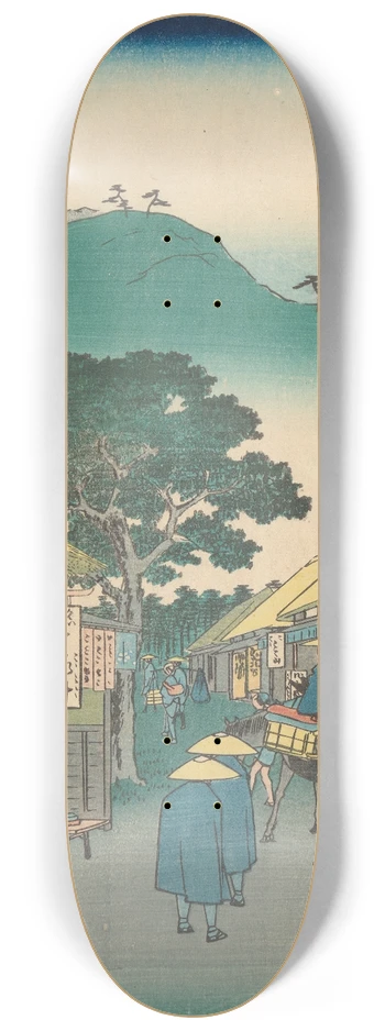 And Hiroshige - Mariko 8.25 inch art skate deck