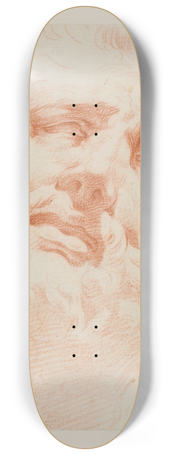 Andrea Appiani - Study for Head of Laocoon 8.25 inch art skate deck