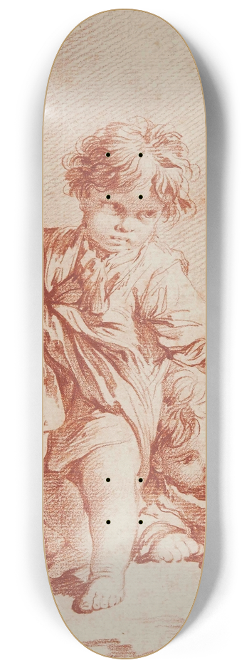 Franois Boucher - Deux jeunes garons dont un allong 8.25 inch art skate deck