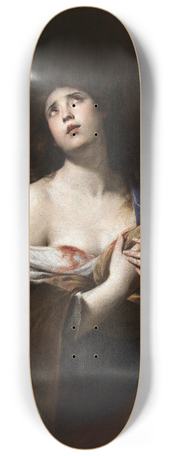 Andrea Vaccaro - St. Agata 8.25 inch art skate deck