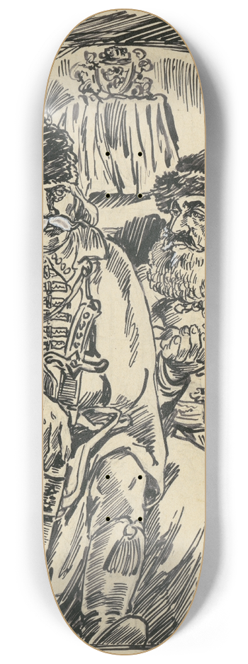 Andrej Kovik - 2.- Dvaja zemani 8.25 inch art skate deck