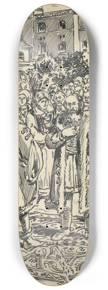 Andrej Kovik - 3.- Zstup pred palcom 8.25 inch art skate deck