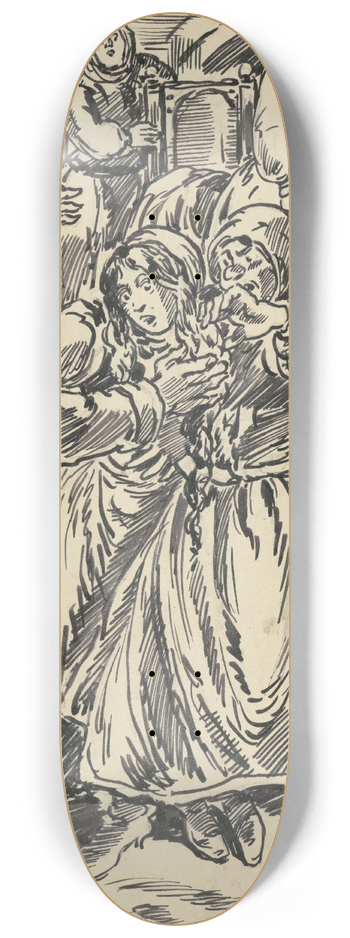 Andrej Kovik - 6.- nos 8.25 inch art skate deck