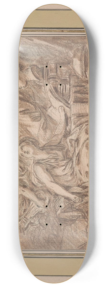 Franois Boucher - Inspiration 8.25 inch art skate deck