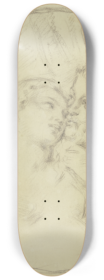 Angilbert Gbel - Faun and nymph 8.25 inch art skate deck