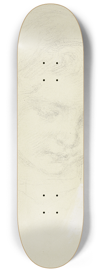 Angilbert Gbel - Kpfchen eines Tchterchens 8.25 inch art skate deck