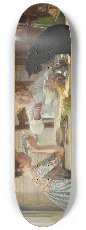 Angle Blanche Denvil - Snack time 8.25 inch art skate deck