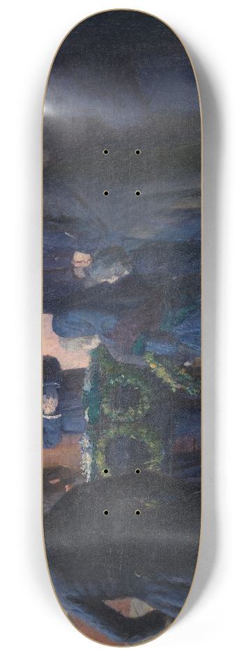 Anna Ancher - A Funeral 8.25 inch art skate deck
