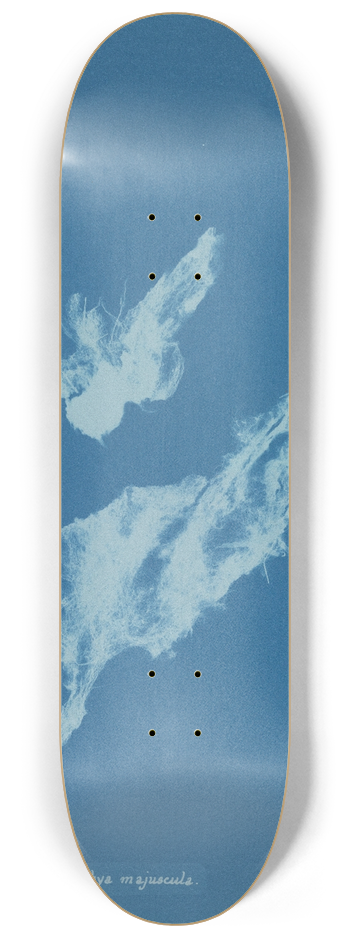 Anna Atkins - Lyngbya majuscula 8.25 inch art skate deck