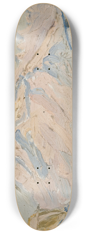 Anna Boberg - The Sun over Lofoten. Study 8.25 inch art skate deck